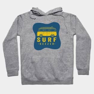 SURF GEEZER SPLOTCH BLU-GLD Hoodie